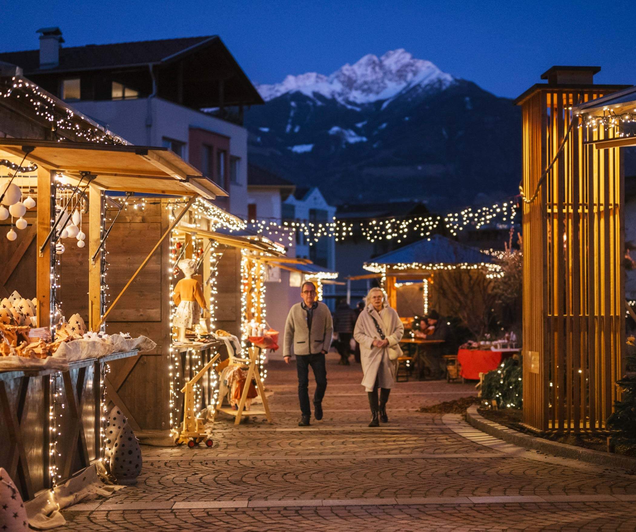 Spaziergang - Algunder Christkindlmarkt