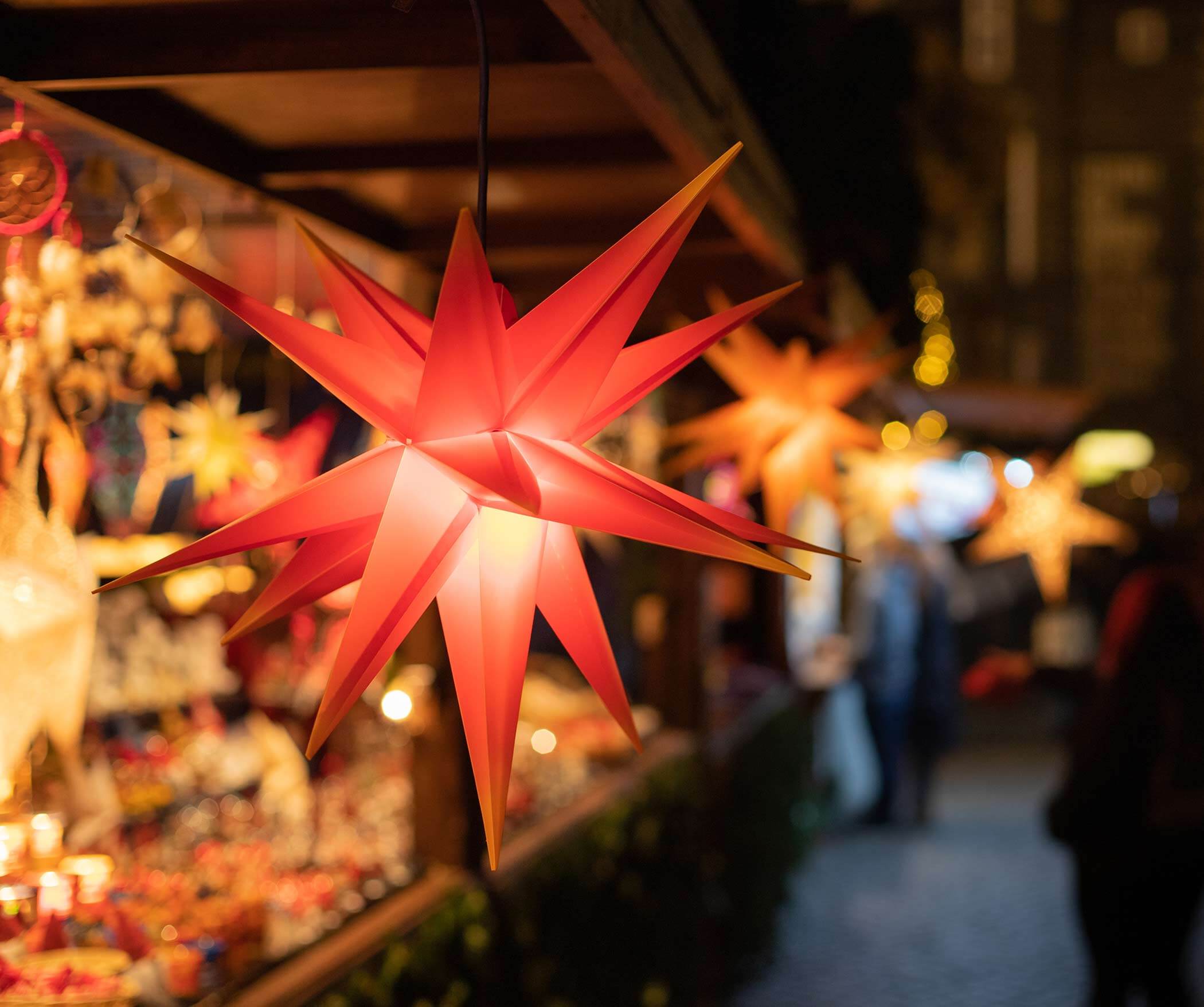 Algunder Christkindlmarkt in Südtirol - Stern