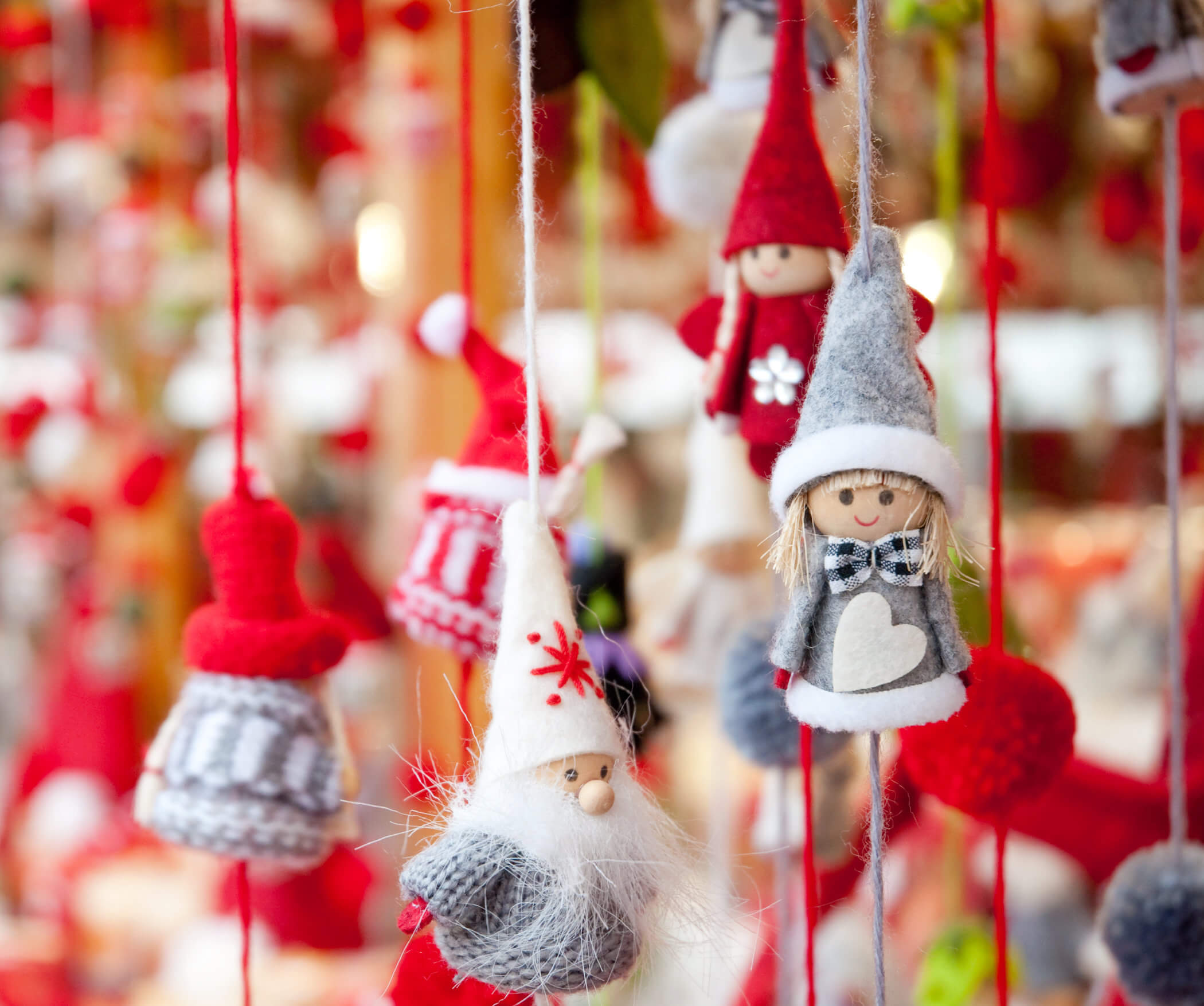 Weihnachtsmarkt Belluno Stadt - Dekoration