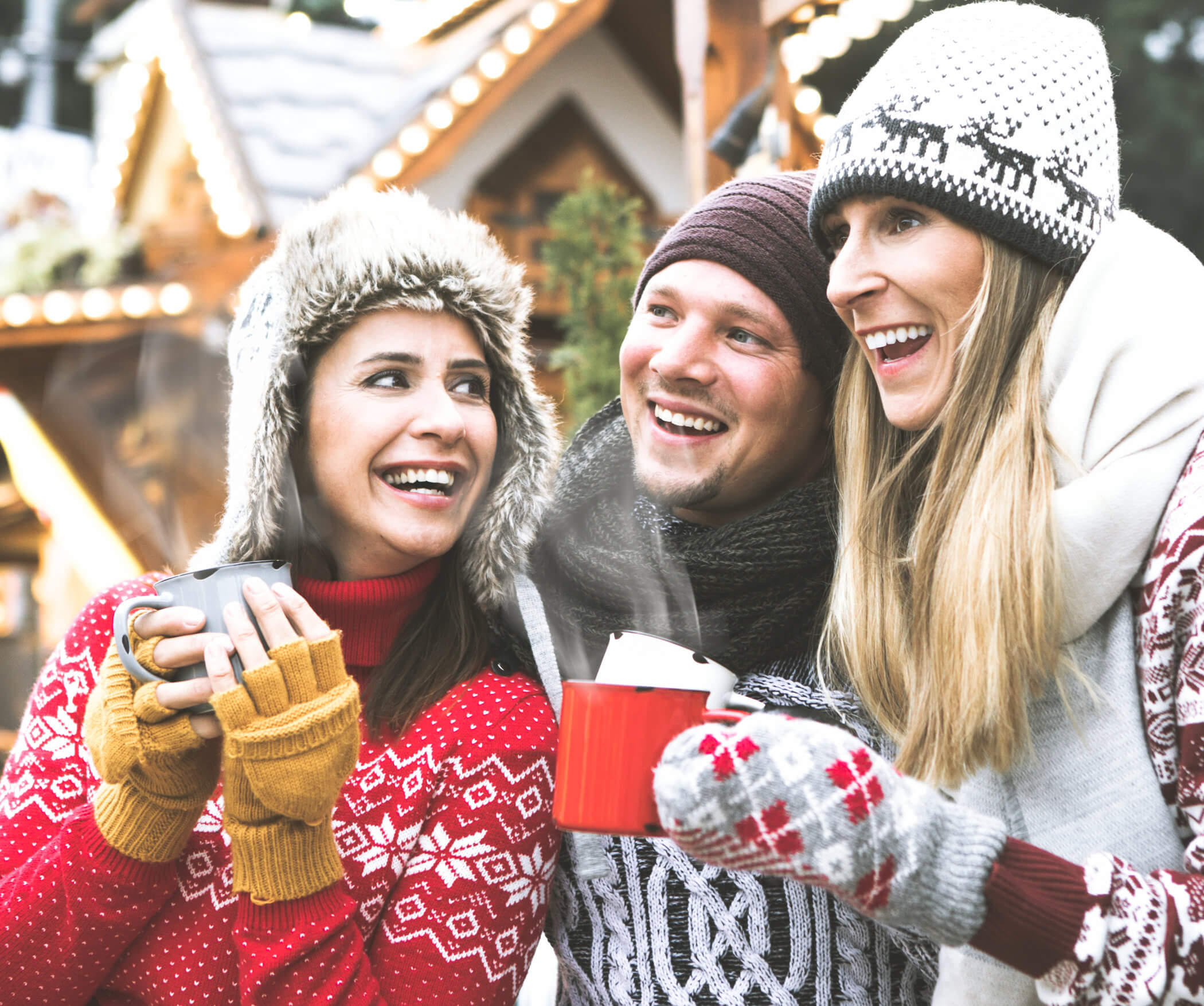 Weihnachtsmarkt Belluno Stadt