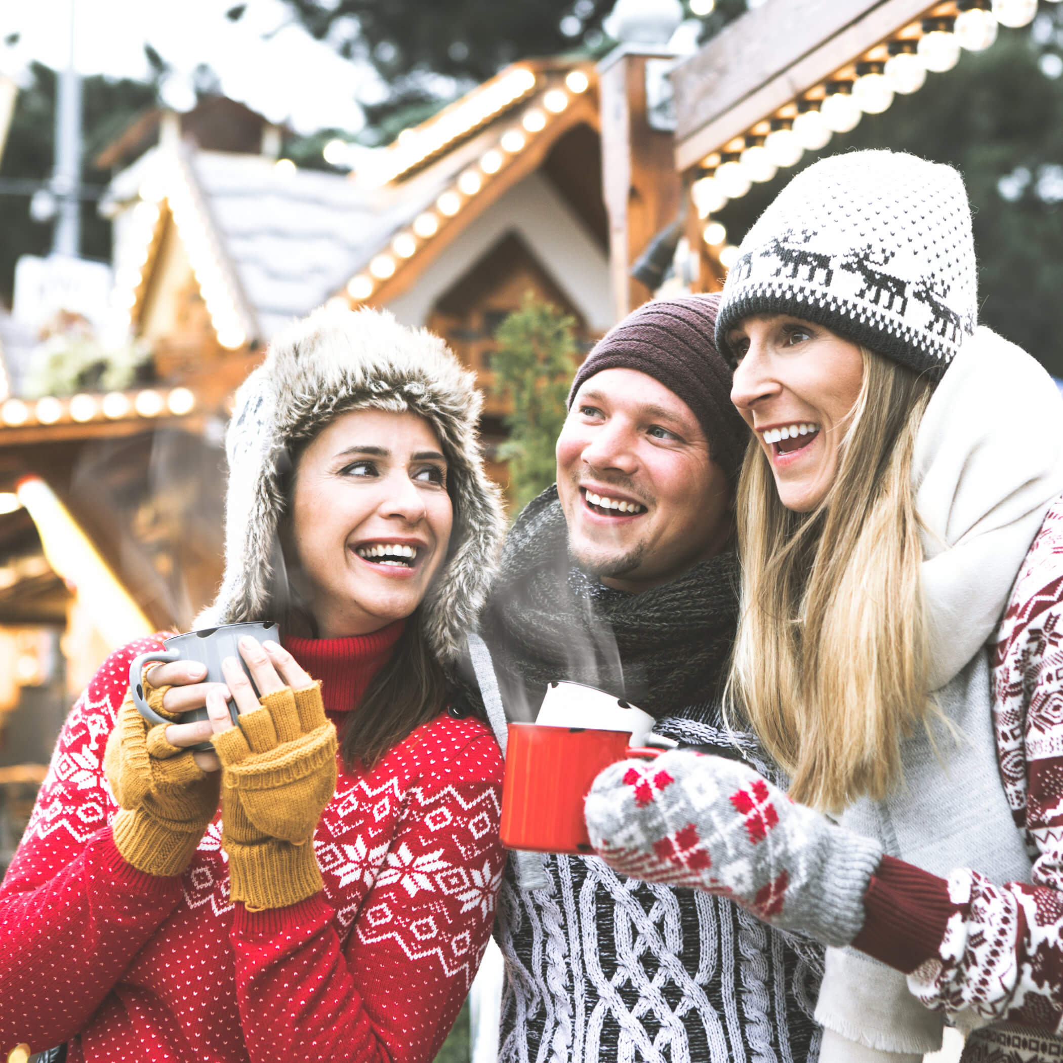 Weihnachtsmarkt Belluno Stadt