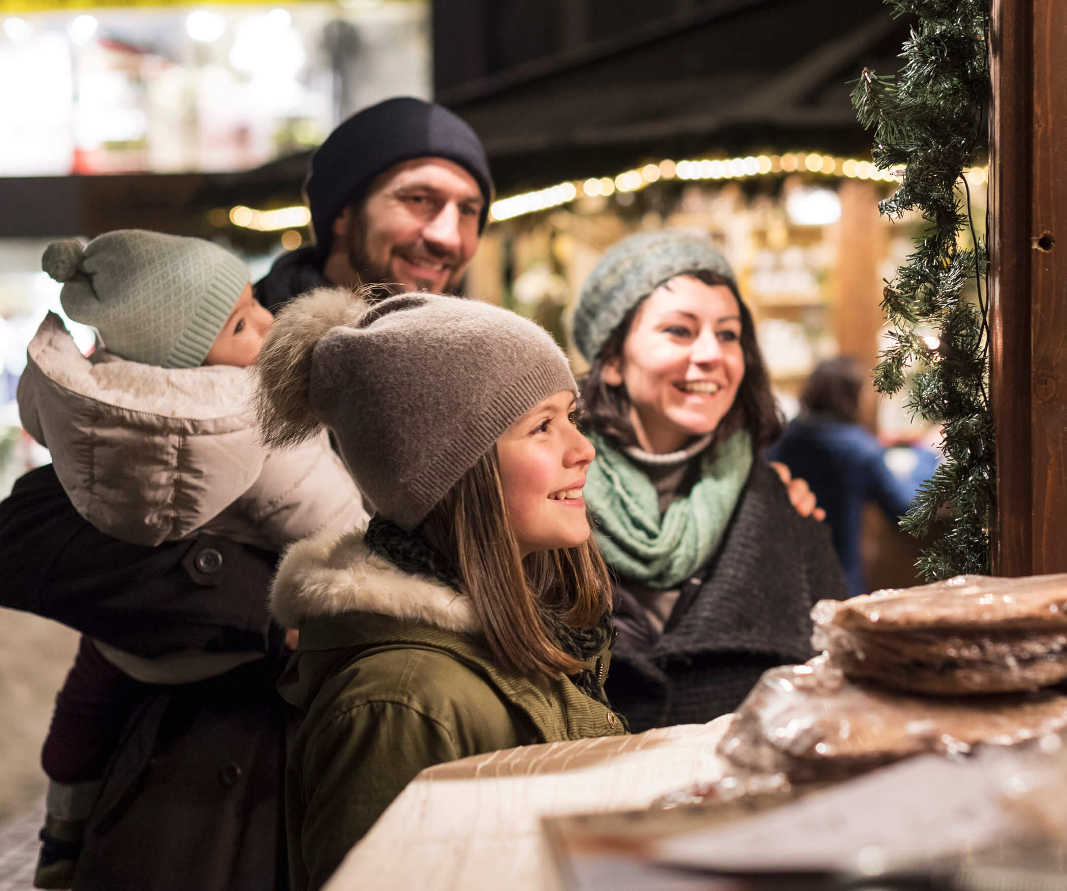 Weihnachtsmarkt Bruneck - Familie
