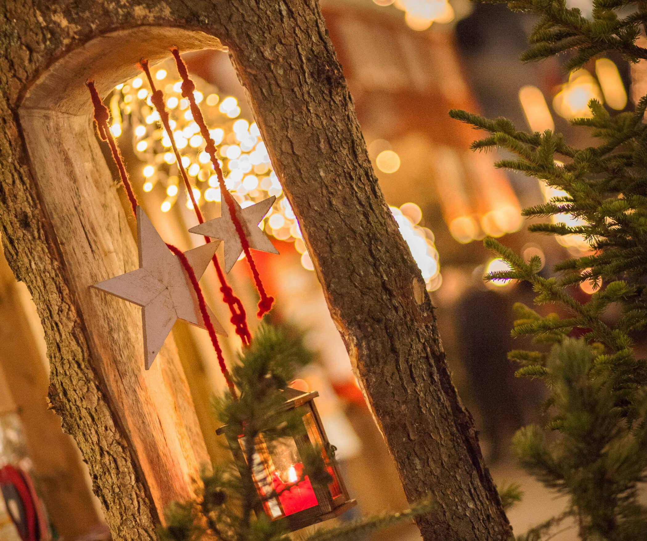 Dekoration - Weihnachtsmarkt Innichen