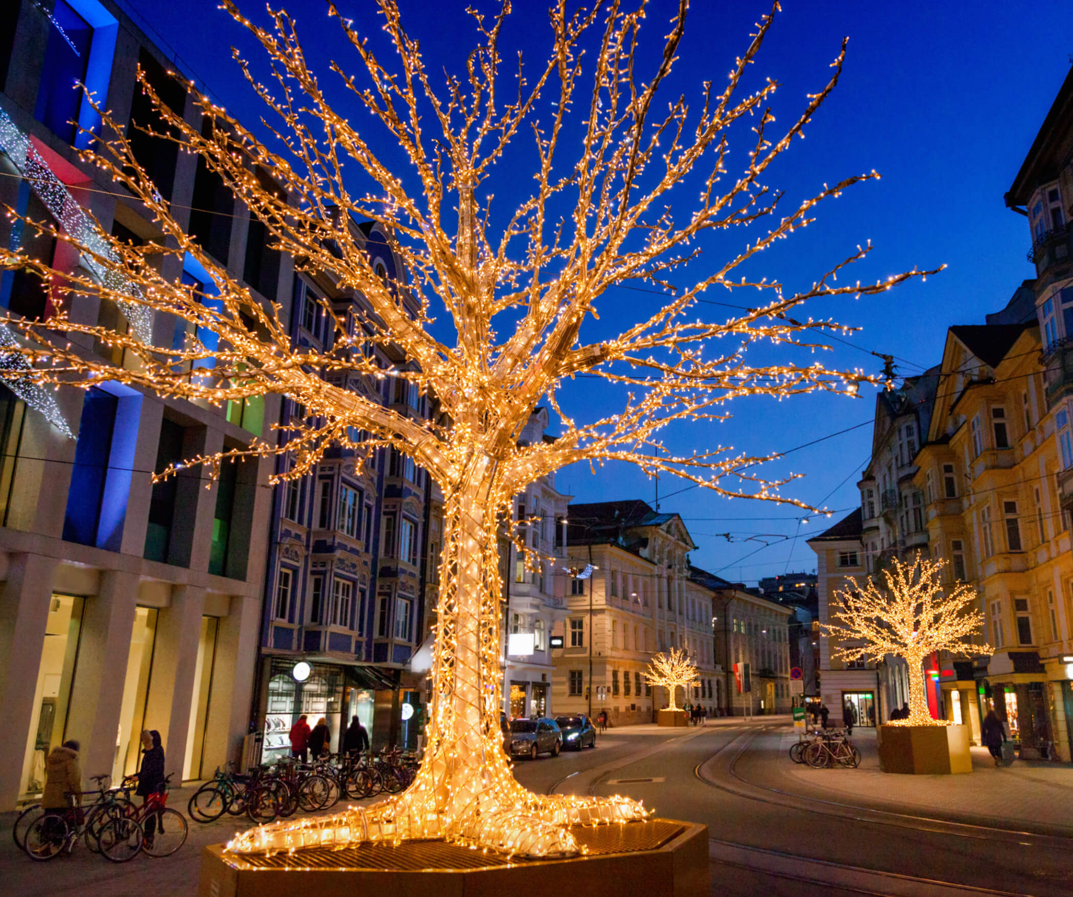 Weihnachten in der Stadt Innsbruck