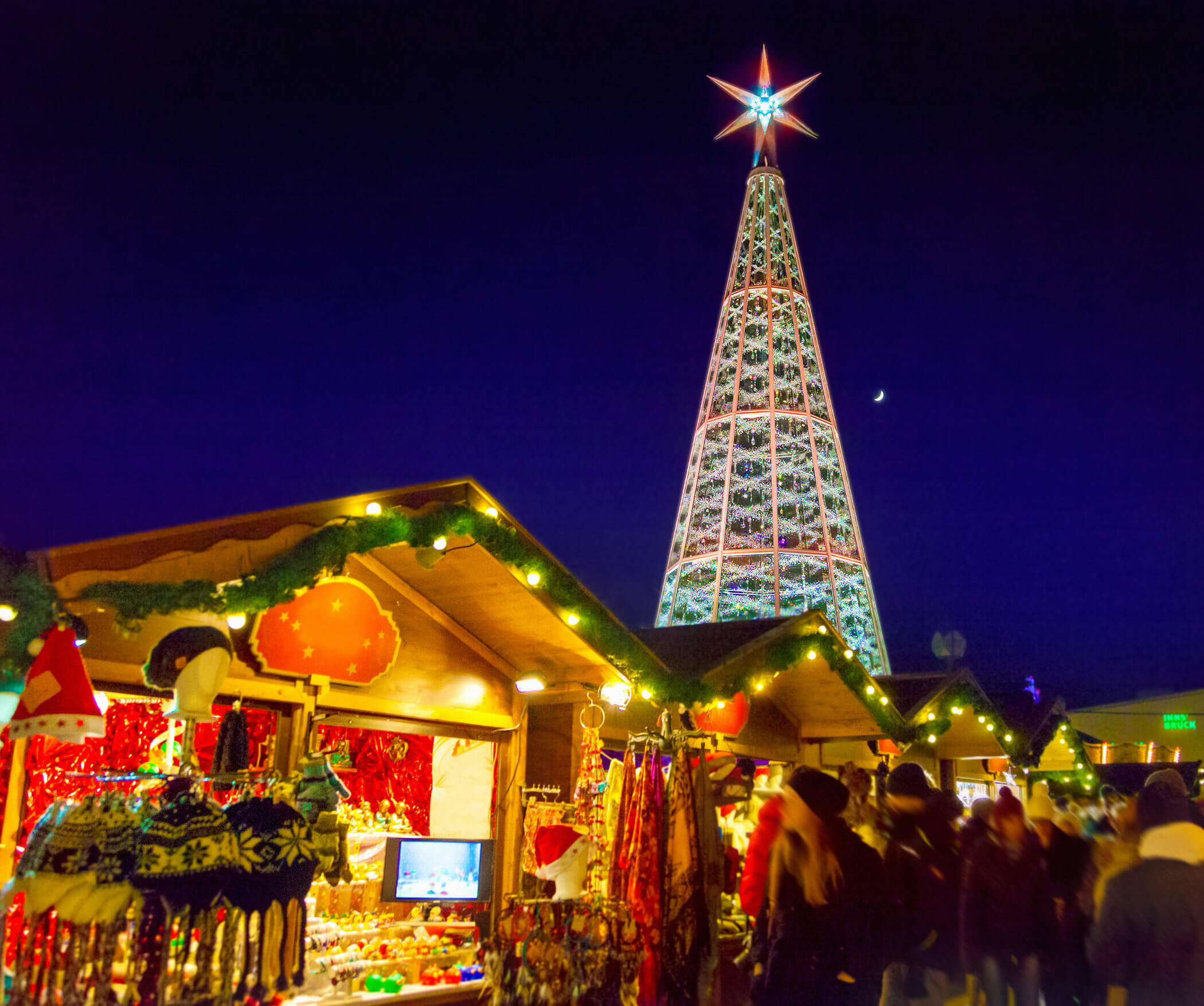 Marktplatz in Innsbruck - Weihnachten