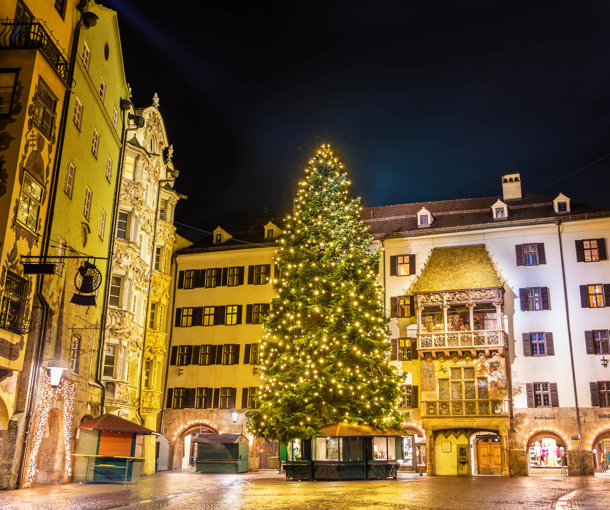 Weihnachtsbaum in Innsbruck