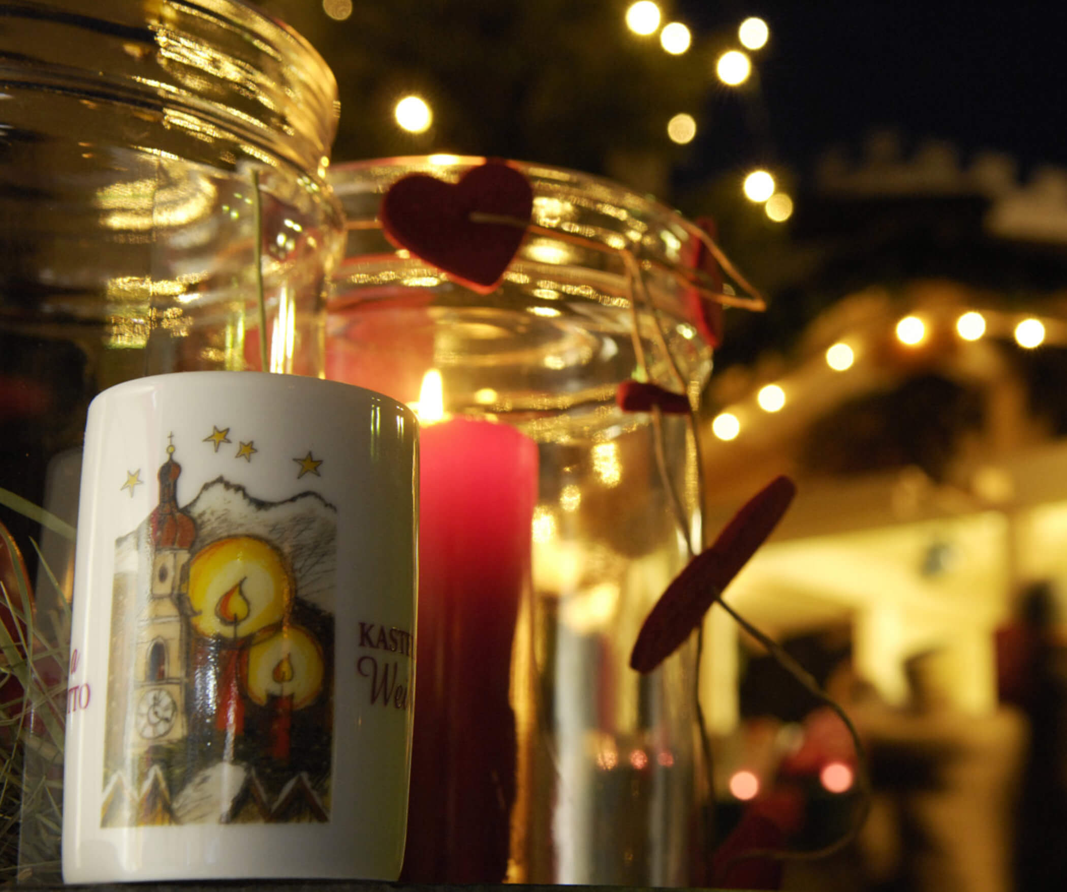 Weihnachtsmarkt Kastelruth - Laterne