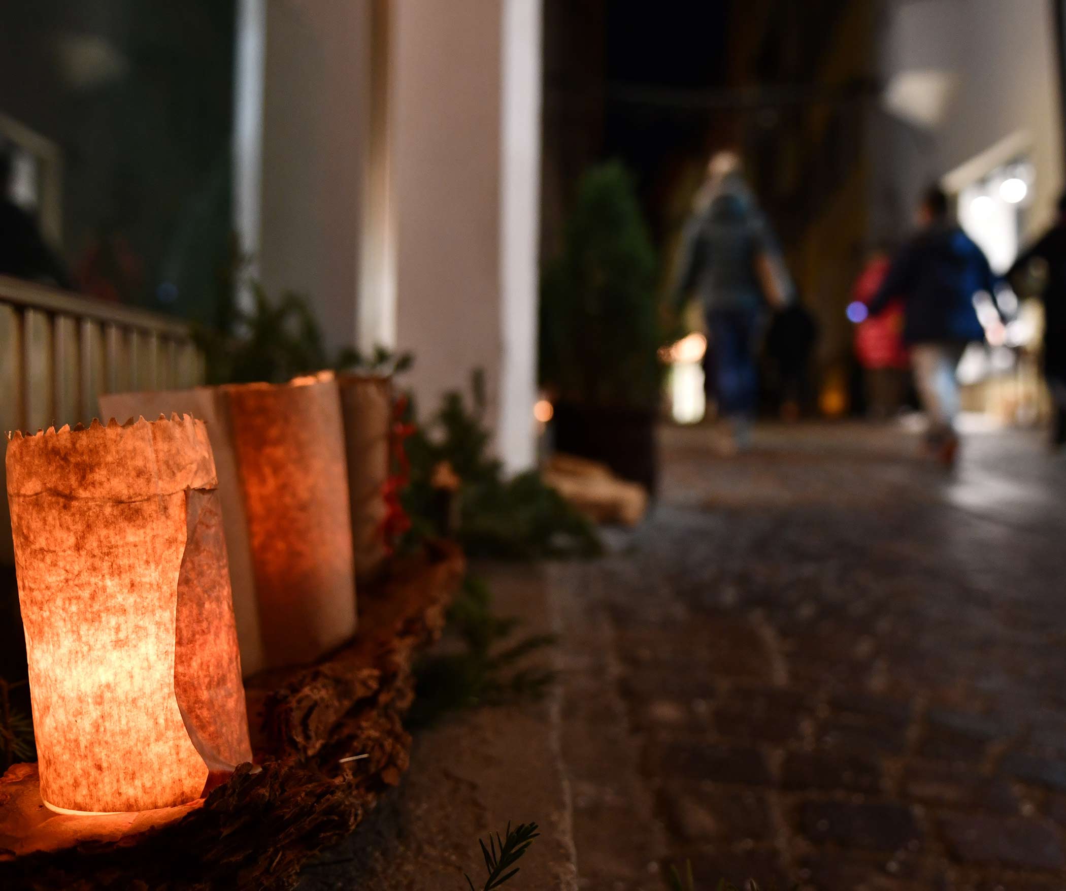 Abendstimmung - Weihnachtsmarkt Klausen
